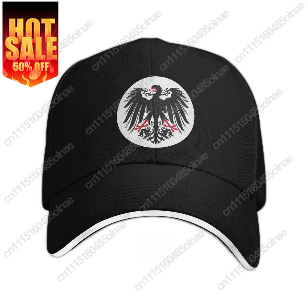 Men'S Fashion With Hat - Modische Unisex-Baseballkappe mit Adler-Motiv, für Erwachsene,