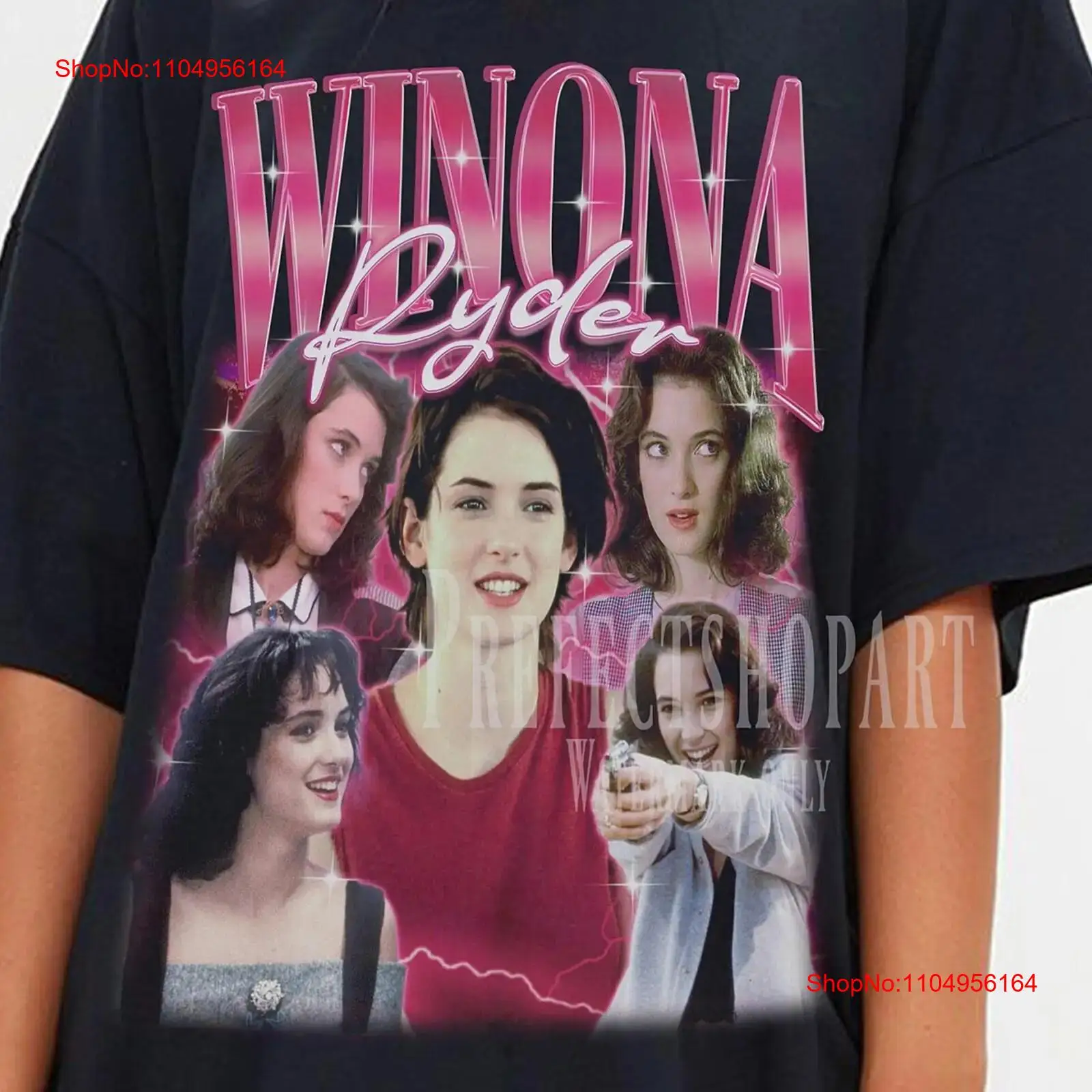 Poster Men Fashion - Winona Ryder T-Shirt Merch Fan Retro