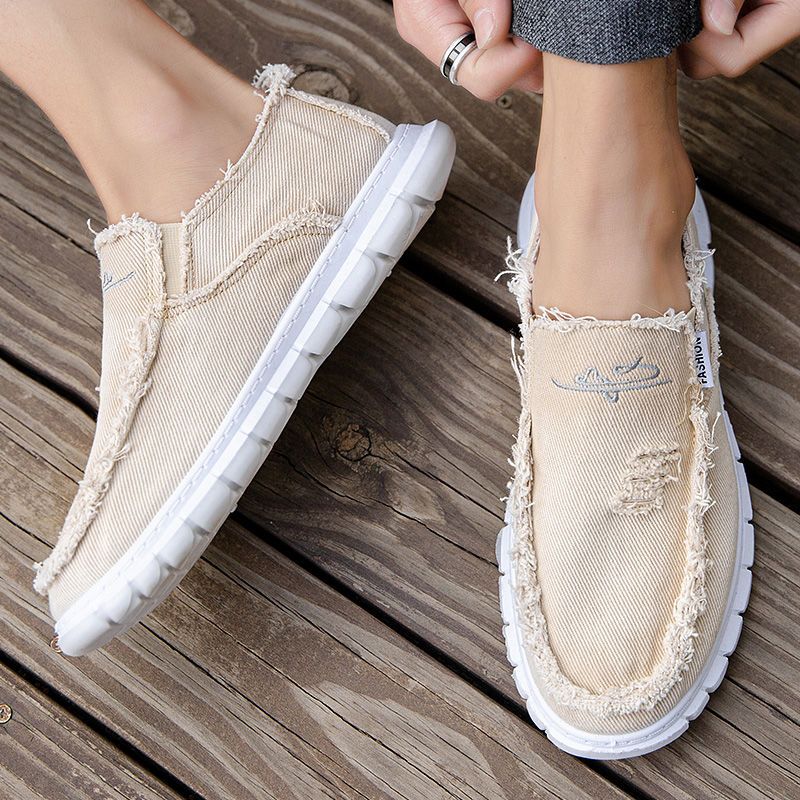 Modische bedruckte Canvas-Schu – Mens Fashion Trainers Bewertung und Preis