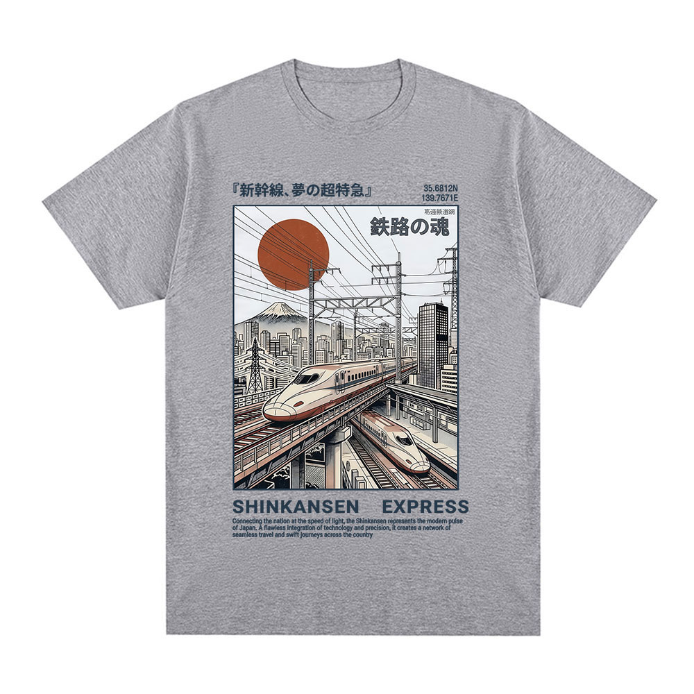 Shinkansen Express Zug Illustr – Poster Men Fashion Bewertung und Preis