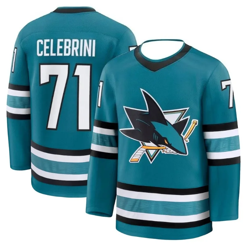 San Jose Sharks, Celebrini # 7 – Mens Fashion Summer Bewertung und Preis